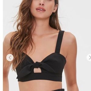 NWT! Forever21 Sweetheart Crop Top
